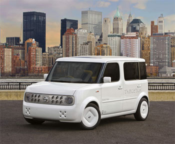 La Nissan Denki Cube, présenté au Salon de New York, pourrait être le véhicule proposé par Nissan au Tennessee La Nissan Denki Cube, présenté au Salon de New York, pourrait être le véhicule proposé par Nissan au Tennessee