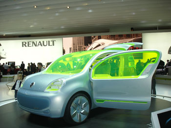 Renault présente son concept électrique Z.E à Paris - Photo 1 Renault présente son concept électrique Z.E à Paris - Photo 1