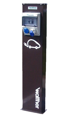 Walther présente sa borne de recharge low-cost - Photo 1 Walther présente sa borne de recharge low-cost - Photo 1