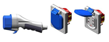 Vues des premiers prototypes prochainement labellisés par l’EV Plug Alliance Vues des premiers prototypes prochainement labellisés par l’EV Plug Alliance
