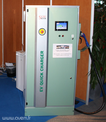 EVER 2010 - La nouvelle borne de recharge rapide de SGTE - Photo 1 EVER 2010 - La nouvelle borne de recharge rapide de SGTE - Photo 1