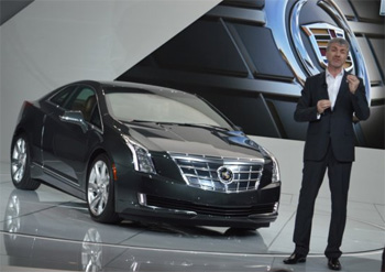 La version de série de la Cadillac ELR hybride rechargeable à Détroit - Photo 1 La version de série de la Cadillac ELR hybride rechargeable à Détroit - Photo 1