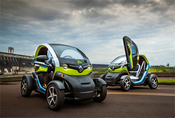 Brésil – 32 Renault Twizy pour Itaipu Binacional Brésil – 32 Renault Twizy pour Itaipu Binacional