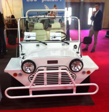 Nosmoke - La Mini Moke 100% électrique s’invite au Mondial Nosmoke - La Mini Moke 100% électrique s’invite au Mondial
