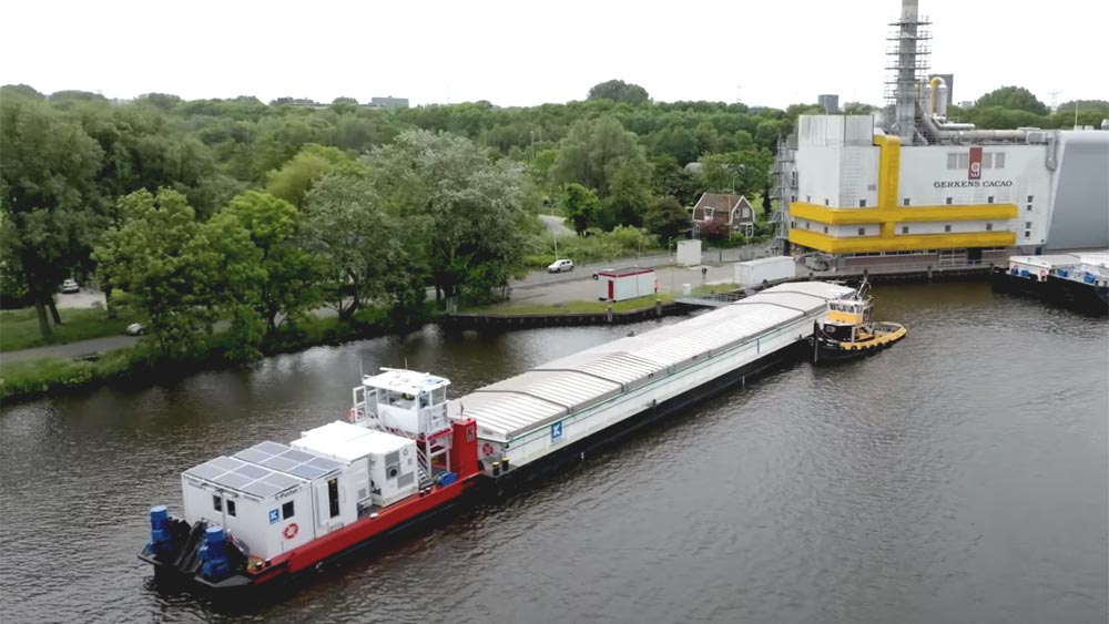 Bateau pousseur clearance