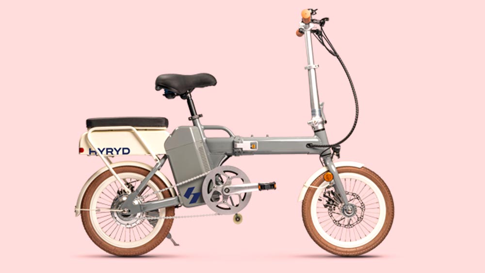 Vélo pliant électrique à pile hydrogène Hyrid