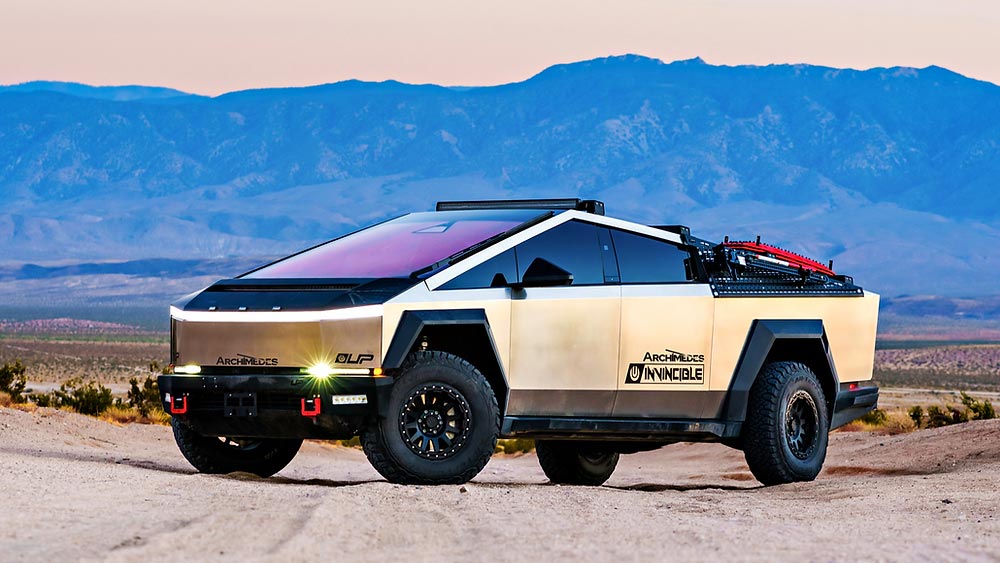 Sting Baja sur base Tesla Cybertruck