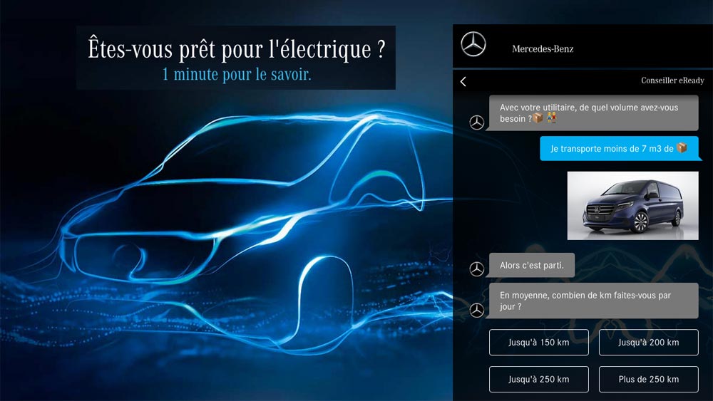 Chabot Mercedes eReady pour utilitaires électriques