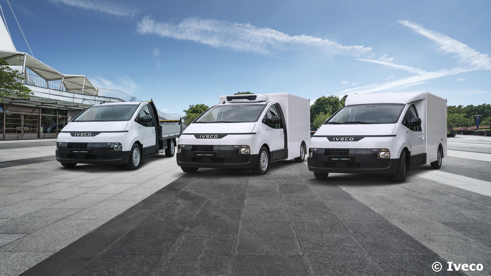 Iveco entre sur le marché des compacts électriques avec l’eMoovy