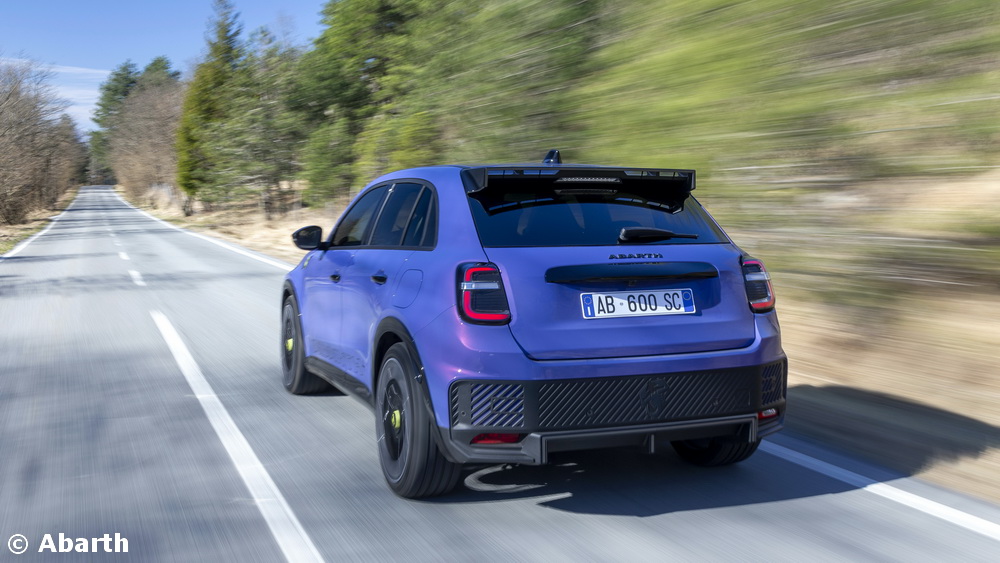 Une Nouvelle Abarth 600e survoltée