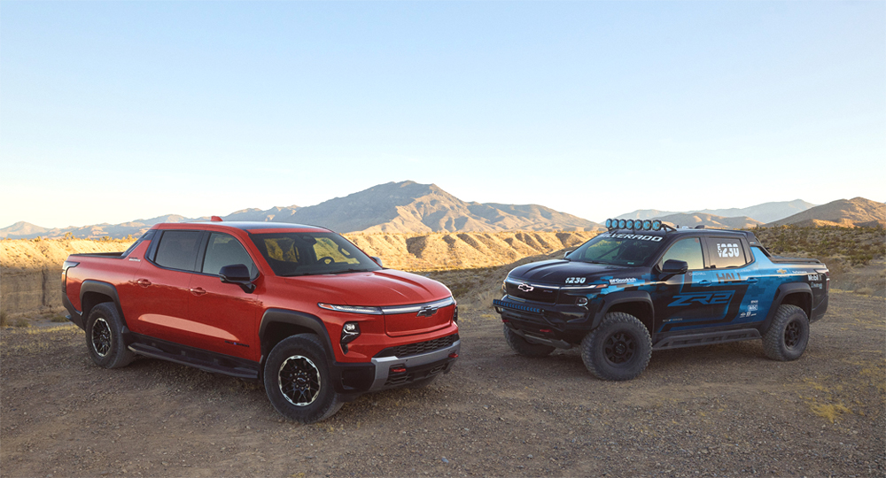 Chevrolet Silverado EV et sa déclinaison ZR2